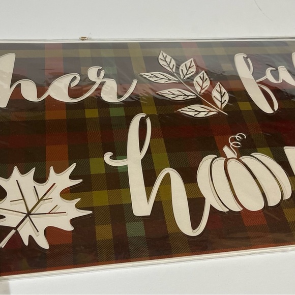 Simply Autumn Craft Stencil Designs Fall Pack 10”x22” 3 Designs Gather Thankful - Picture 4 of 7